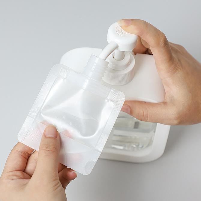 Promo U-Living Travel Botol Refill Tempat Sabun Cair Botol Sabun Travel Plastik Fliptop Travel Bottl