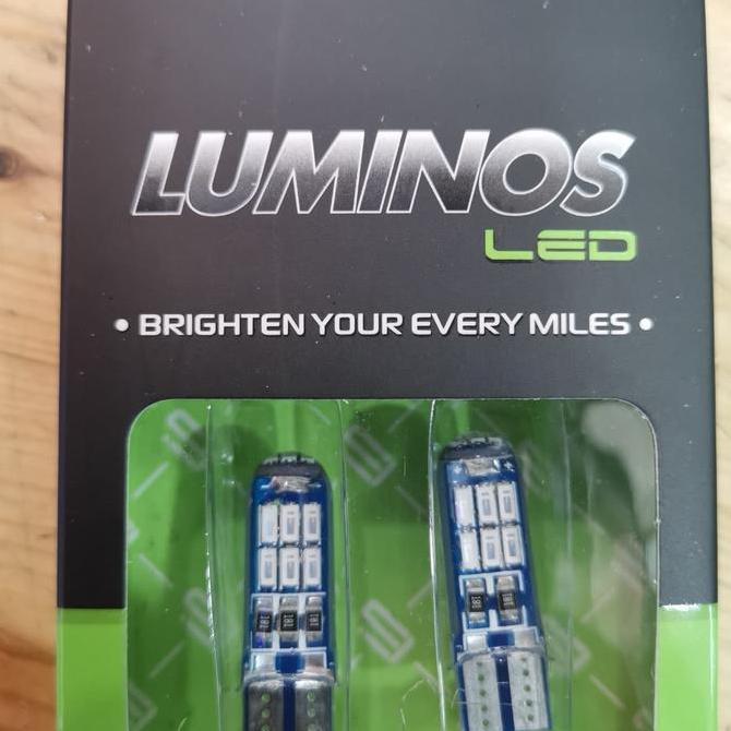 DV298 >> luminos jel 15mata/titik T10 biru/blue