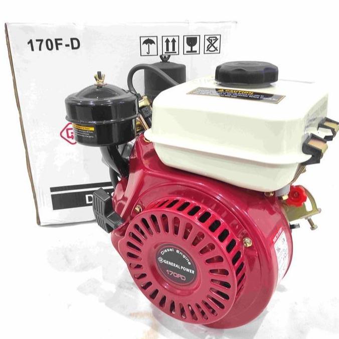 KEZHINES Engine Penggerak DIESEL SOLAR 3.6 Liter 5 HP 170FD 170F GENERAL x JD170F JIANGDONG / Mesin 