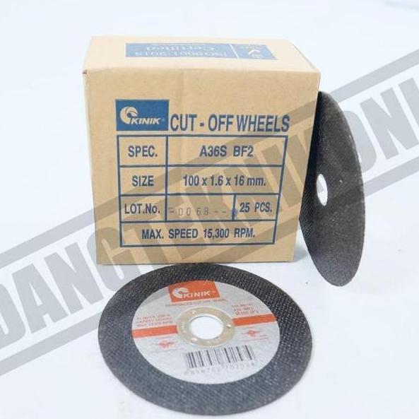 PANGRANGO BATU GERINDA POTONG KINIK 4'' Mata Gerinda Potong 4 Inch Kinik Batu Potong Gerinda 4inch K