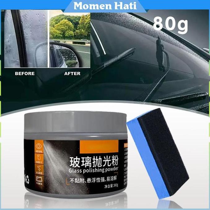 SABILULUNGAN Penghilang Bersih Jamur Kaca Mobil - Penglihatan Mengemudi Lebih Baik - Cerium Oxide Ob