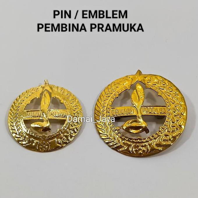 Pin Pembina Pramuka Pin Topi Pembina Pramuka