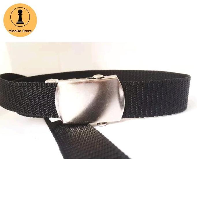 Sabuk Sekolah - Sabuk Sekolah Nilon Polos - Ikat Pinggang Polos