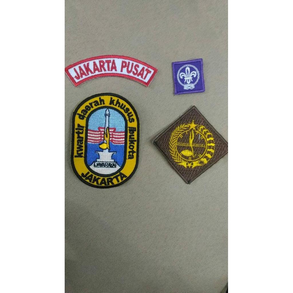 Atribut baju pramuka putra
