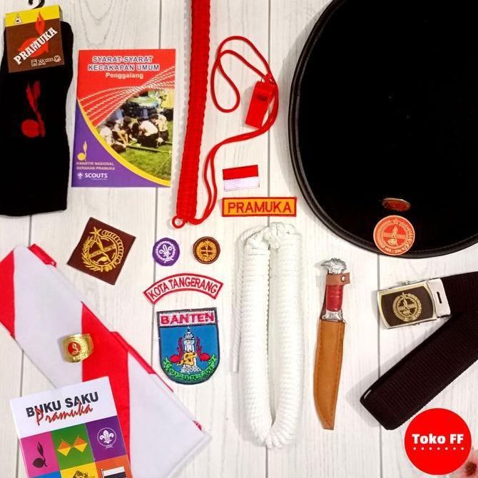 Paket Lengkap Atribut Penggalang Pramuka Banten