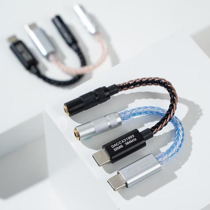 Conexant Cx31993 Pro Hifi Dac Type C To Jack 3.5Mm Aux Audio Adaptor