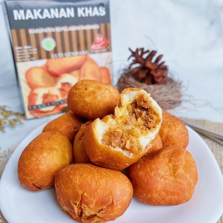 Luti Gendang Khas Anambas Roti Goreng Isi Abon Tuna Termurah