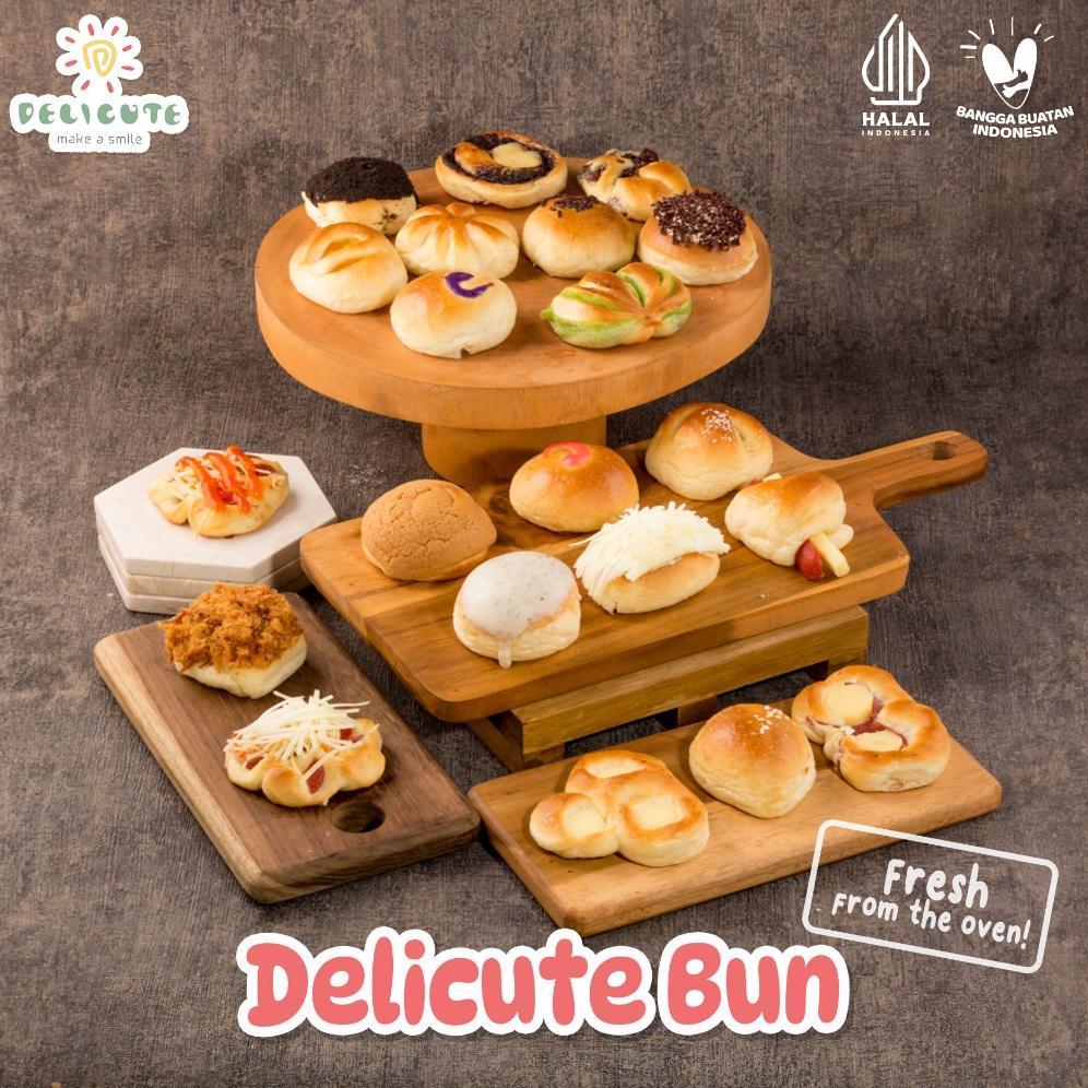 Roti Unyil PROMO Bertingkat Delicute Bun 24 Pcs Termurah