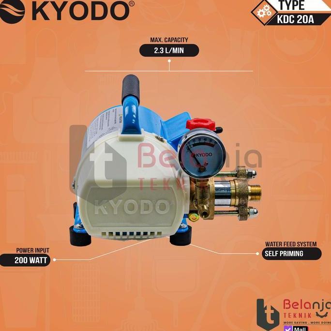 Kyodo Mesin Pembersih Ac Kdc-20A Jet Cleaner Cuci Ac Kdc 20 A 200Watt