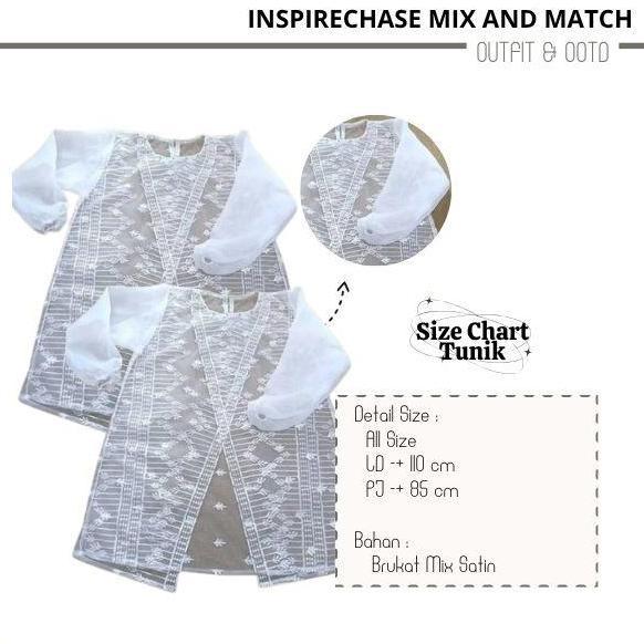 2In1 (Celana Kulot + Outer Brokat) Setelan Wanita Keyra Organza Payet Tunik Brokat Baju Raya, Kondan