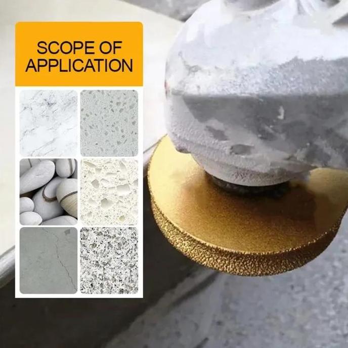 Kokok- Mata Pinggul Bevel Granit Bullnose Mata Roda Granit Ukir Keramik Mata  Gerinda  Bevel  Granit