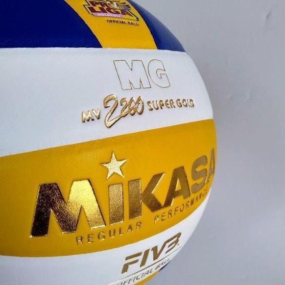 BOLA VOLI MIKASA 2200 SUPER GOLD DAN NET VOLI MIKASA GOLD - BOLA VOLY Terlaris