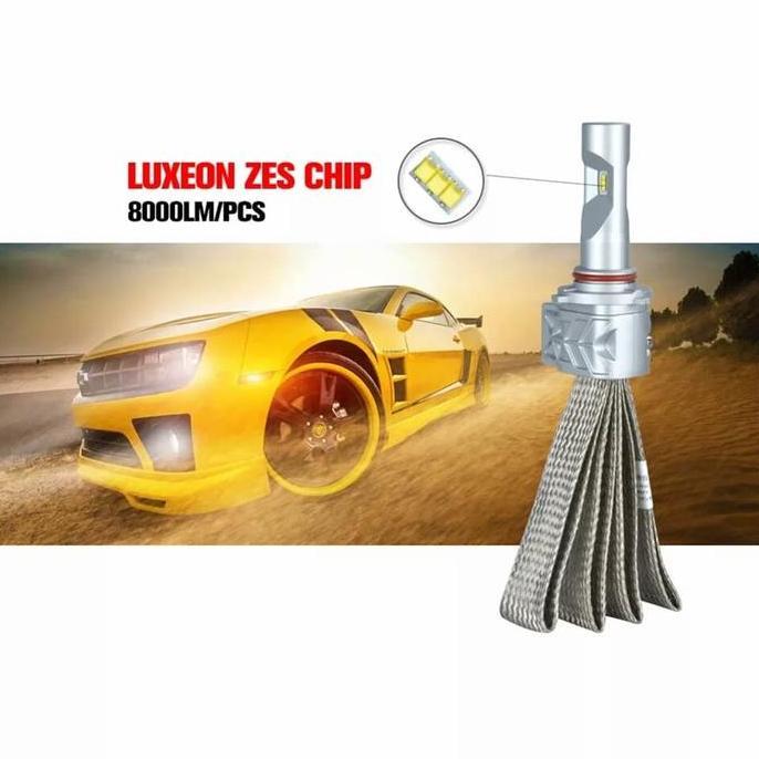 LAMPU UTAMA NINJA R15 R25 H7 LED CSP ZES LED 4000 LM FANLESS