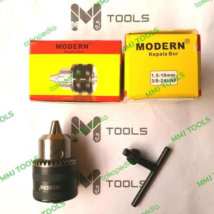 Kokok- Kepala Mesin Bor Modern 10Mm ' Modern Kepala Bor 10Mm - Drill Chuck
