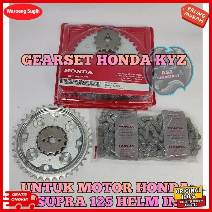 Exclusive Gearset Kyz Motor Honda Supra X 125 Hel In Karbu , Supra X 125 Helm In Fi / Injeksi Gear S