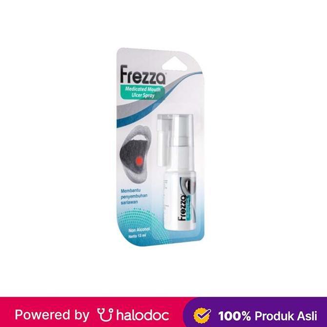 Frezza Medicated Mouth Ulcer Spray 13 Ml - Semprot Mulut - Halodoc