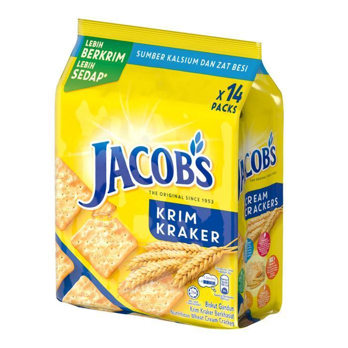 Biskuit Jacobs Jacob'S Original Cream Cracker 504 Gr Malaysia