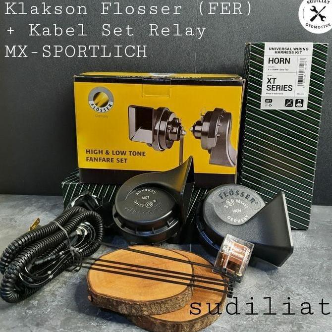 Klakson Flosser Bmw Fer Horn Kabel Set Relay Mxsportlich