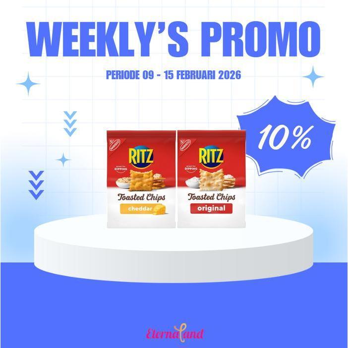 Ritz Toasted Chips Snack Crackers - Snack Ritz Biskuit Rits