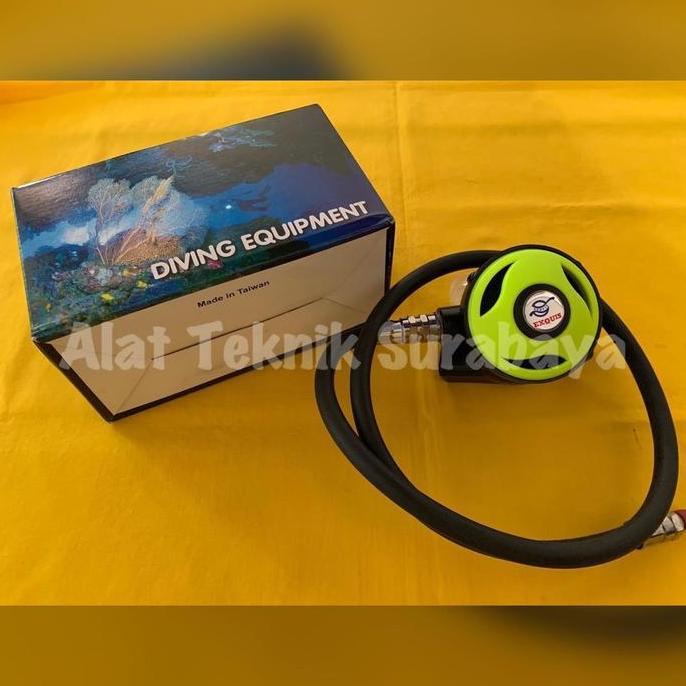 DIVING REGULATOR EXQUIS SELANG TW TAIWAN SELAM EQUIPMENT MASKER DACOR
