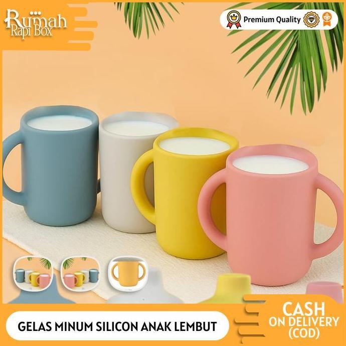 Bebbb- Botol Bayi, Botol Silikon, Bpa Free, Botol Minum Bayi, Anti Tumpah, Botol Belajar Minum, Boto