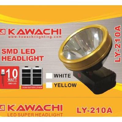 TERBARU - Senter Kepala 10Watt LY 210A Kawachi/Senter cas kepala 10Watt