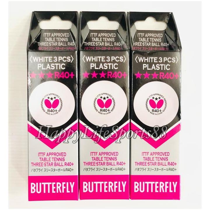 TERBARU - ORIGINAL Bola Pingpong Butterfly R40+