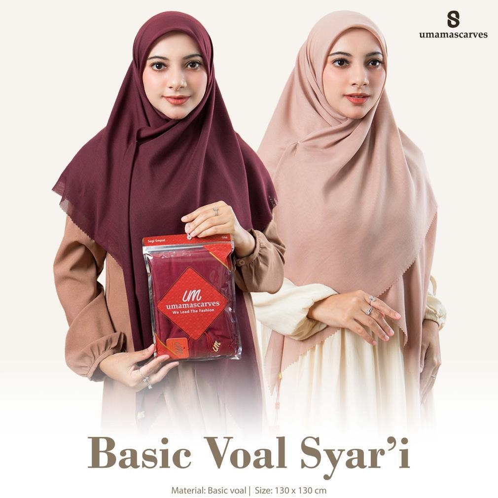 Umamascarves - Basic Voal Syari 130x130cm