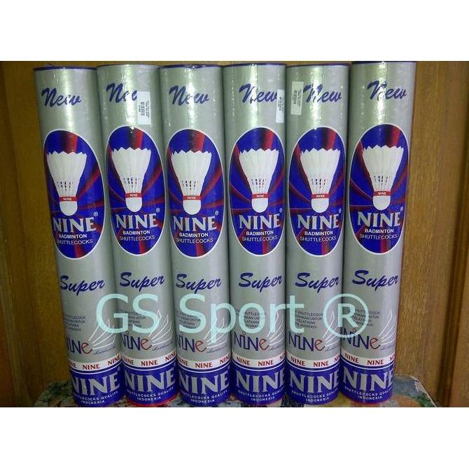 Shuttlecock Nine Silver Badminton Bulu