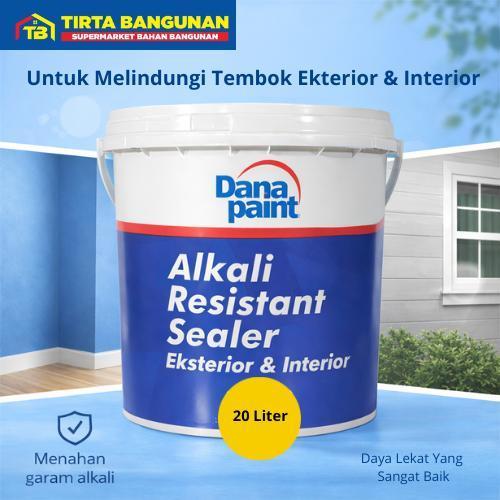 Danapaint Alkali Resistant Sealer 591 0001 Cat Dasar Tembok 20 Liter Putih - Daya Lekat Baik & Resis