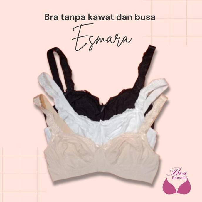Wokpu- Bra Tanpa Kawat Dan Busa Esmara, Mama Bra Untuk Wanita - Bh
