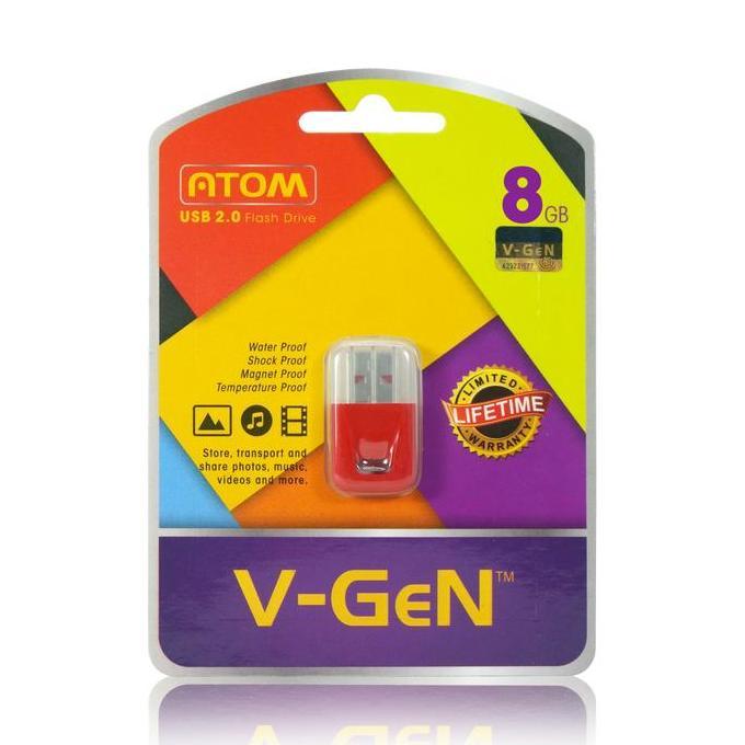 Saveyou- Flashdisk 8Gb 16Gb 32Gb 64Gb 128Gb V-Gen Atom Original