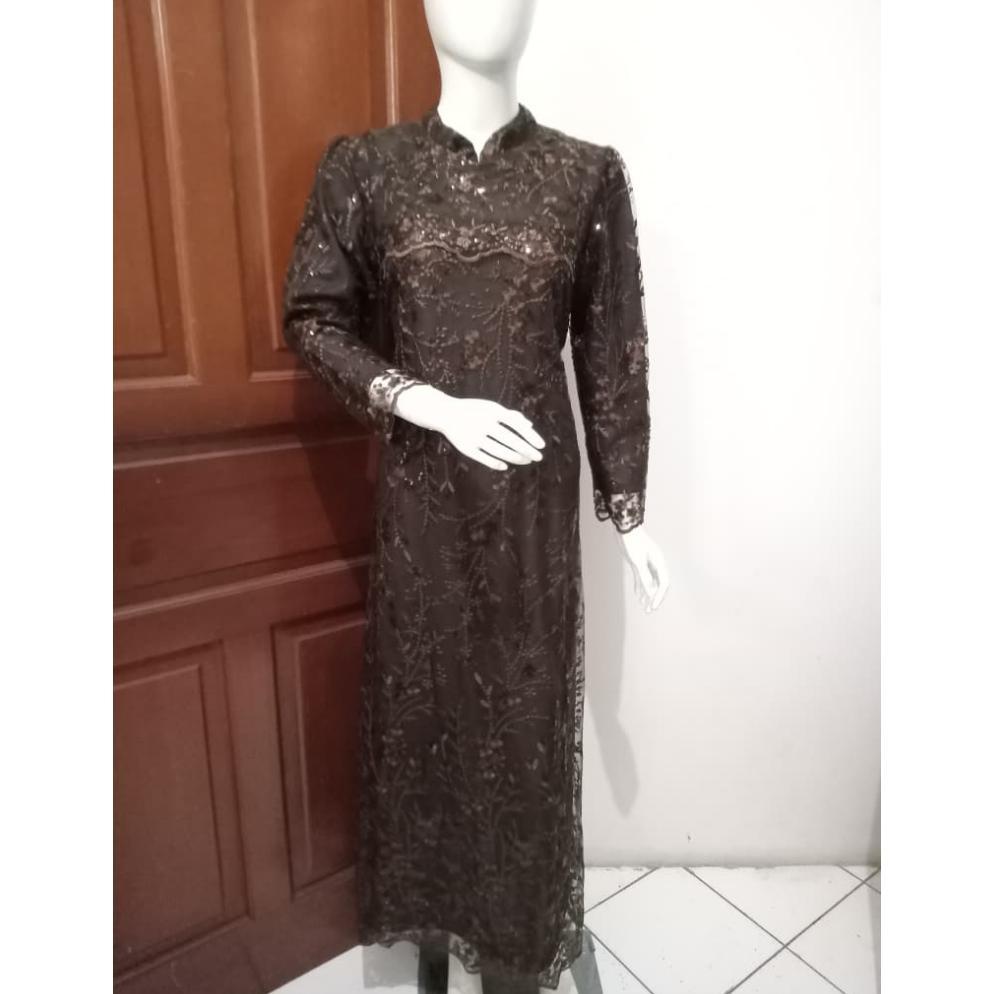 FREE ONGKIR GAMIS BRUKAT AULIA MAHOGANY, MODEL TERBARU SR. 99008 / GAMIS PESTA SULTAN / GAMIS IMPORT