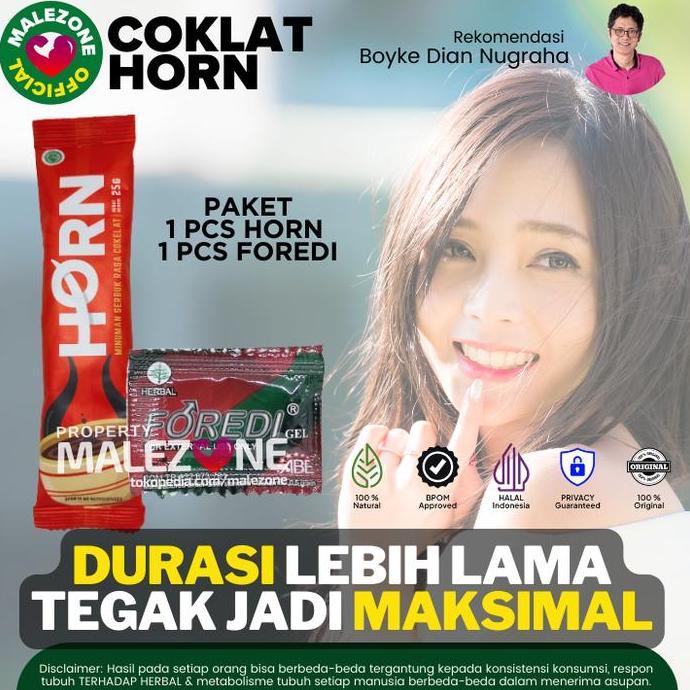 Terlaris Obat Herbal HORN Foredi Gel Boyke Kuat Stamina Pria Original happy shopping kak