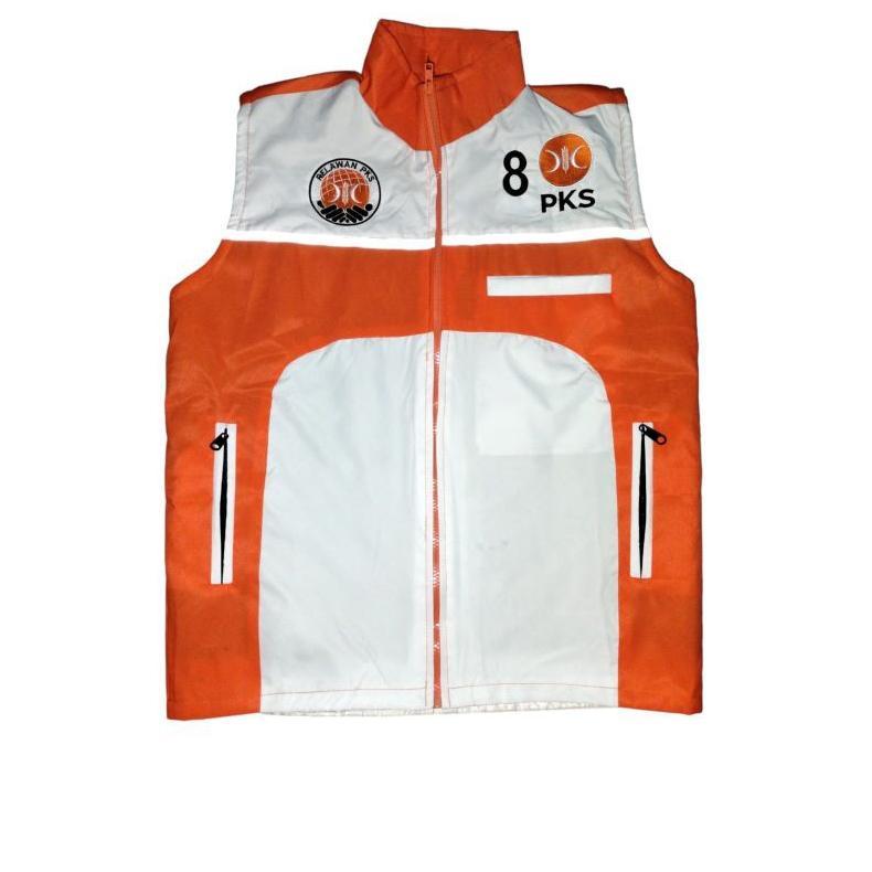NEW PROMO Rompi PKS / Rompi Relawan PKS / Rompi CUSTOM/ Rompi PKS -08 Terbaru Termurah [terbaik][ter
