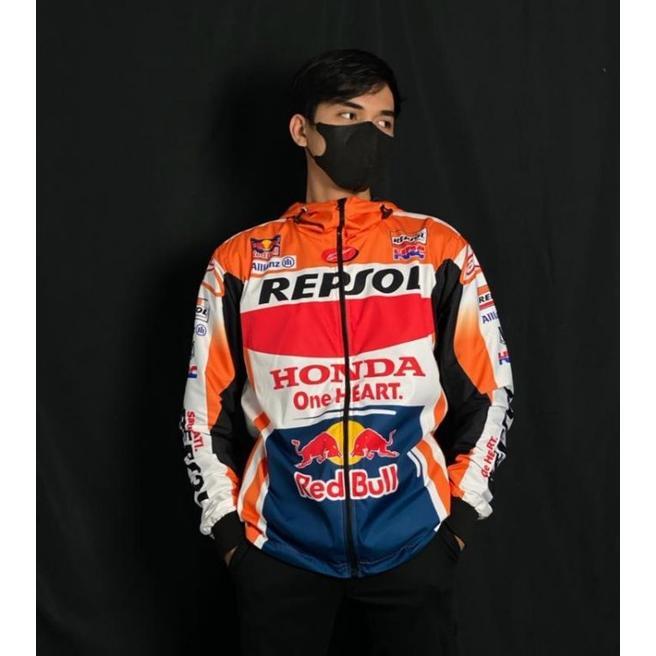 NEW JAKET REPSOL HONDA HOODIE SUNMORI MOTOGP REDBULL [terbaik][terlaris]