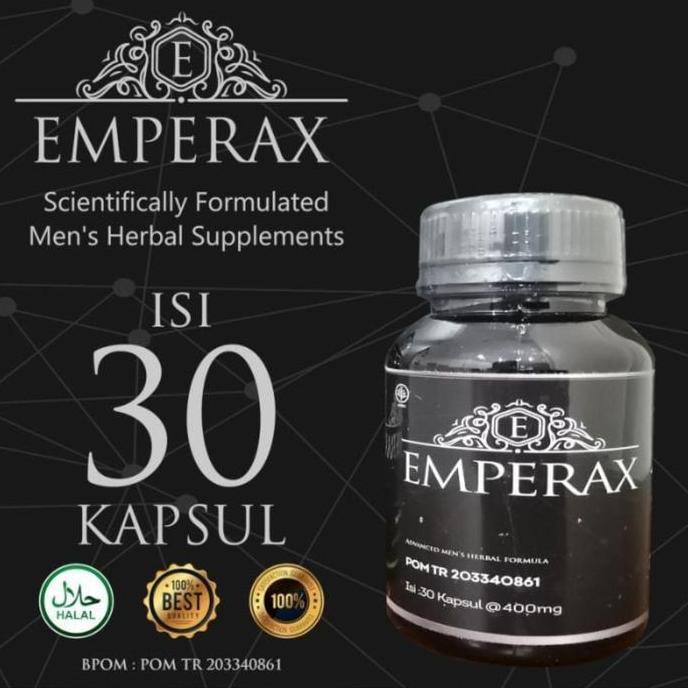 Terlaris Emperax Asli Original Obat Pria Atasi Masalah Kuat BPOM Herbal Emperax happy shopping kak