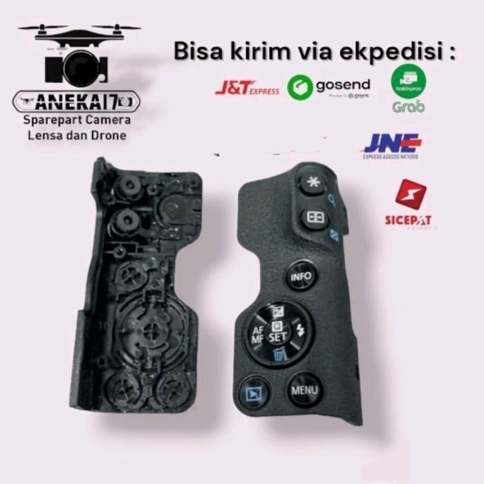 Karet Cover Tombol Menu For Canon Eos M50 M50 Ii Baru