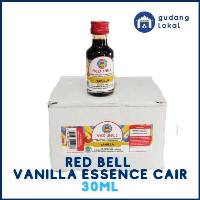 Banan- Vanila Essence Cair Red Bell 30Ml