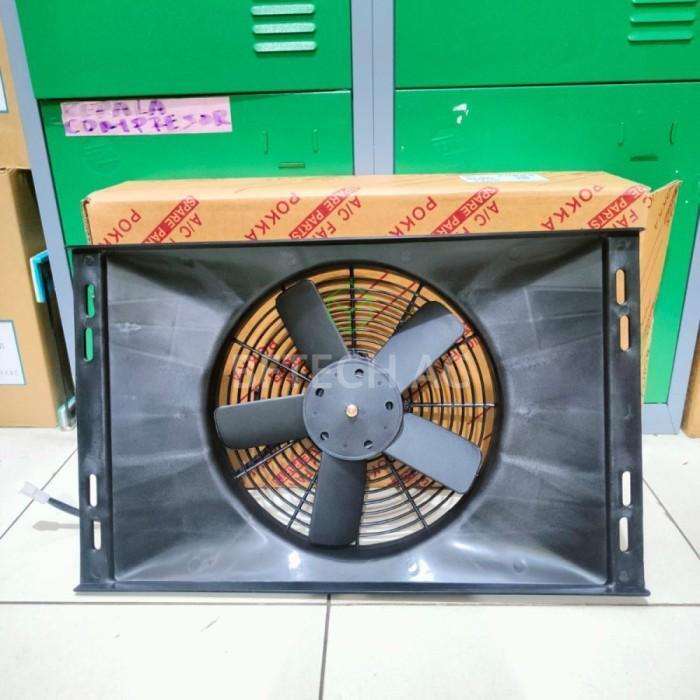Extrafan Isuzu Elf 24 Volt+Rangka Kipas Ac Mobil Original Dan Terpercaya