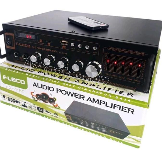 Power Amplifier Fleco SC-111BT Amplifier bluetooth amplifier karaoke salon aktif kualitas TERBAIK