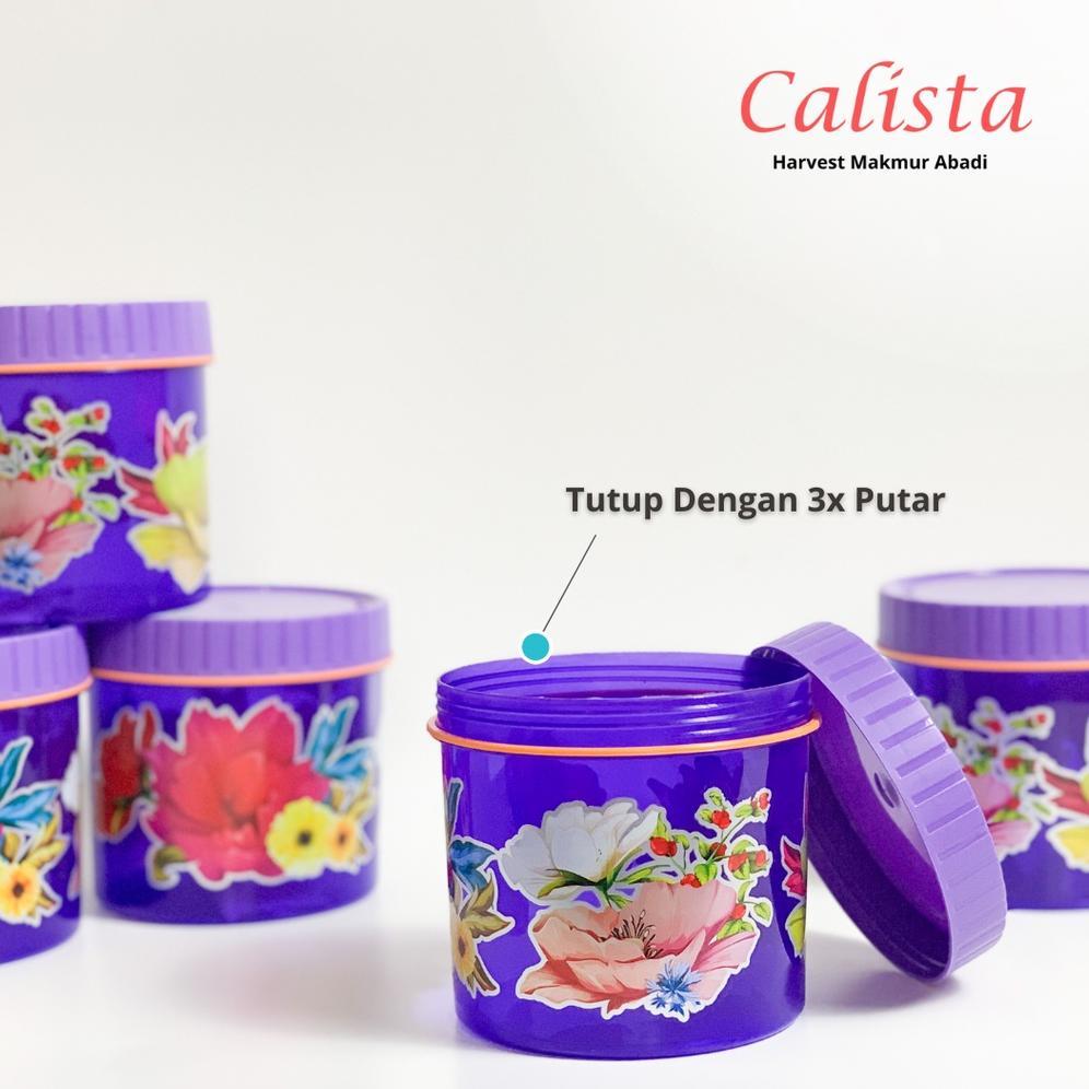 Amiirah - Prilie - Toples Aesthetic [Calista] Toples Nampan Bunga Tonam Set 7 Toples Lebaran - Kekin