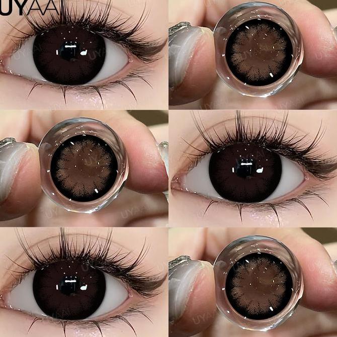 Ayebyt- [Cod][Minus 0.00S/D~6.00]Uyaai Softlens Mirage/ Lollipop Big Eyes Color Lensa Kontak 14.5 Mm