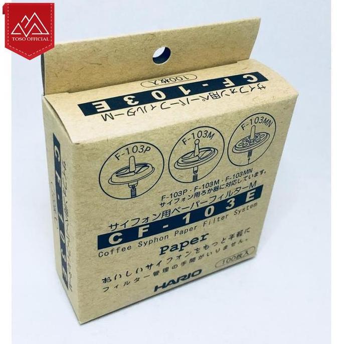 Promo HARIO Paper Filter for Hario Syphon (CF-103E) Kertas Saring Syphon Diskon
