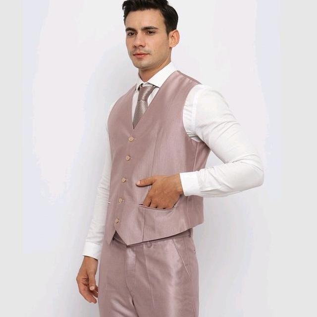 Rompi Pengantin Rompi Wedding Vest Nikah Rompi Pria Dalaman Jas Formal