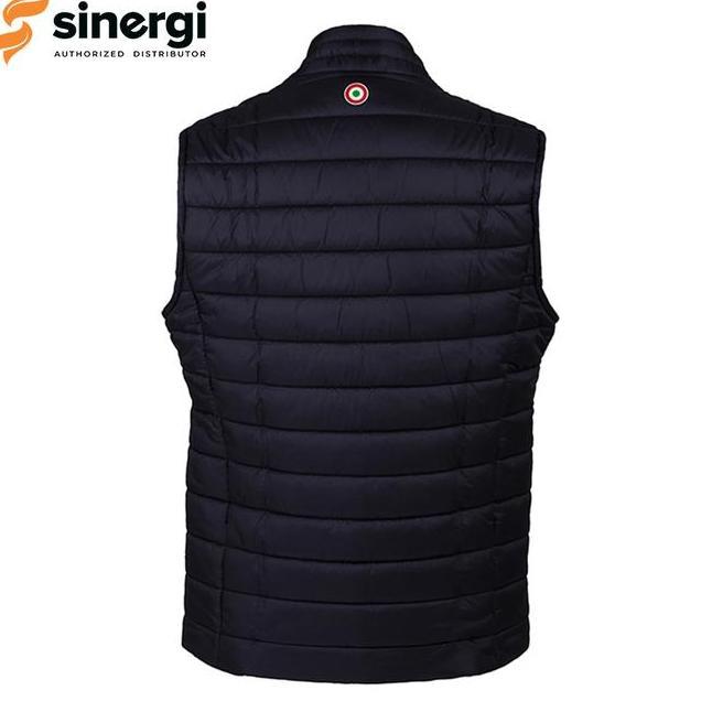 Vespa Vest Navy Riding Apparel Rompi Pria
