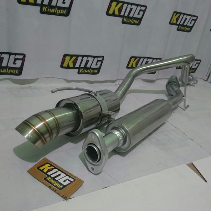 KNALPOT MOBIL BOLT ON AVANZA KNALPOT BOLT ON XENIA MUFLER JS RACING ORIGINAL DAN TERPERCAYA