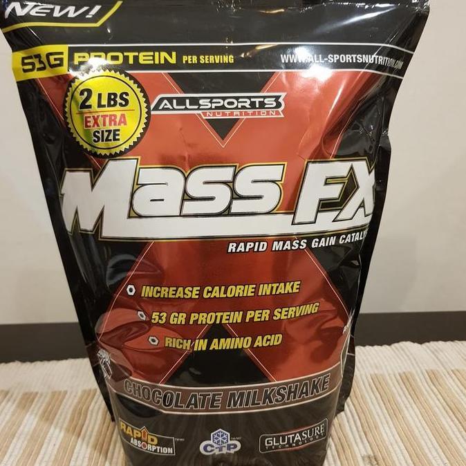 WEIGHT GAINER MASS FX 4LB RASA COKELAT ORIGINAL DAN TERPERCAYA