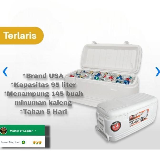 Promo IGLOO Cooler Box 95 L MaxCold Box Pendingin Ikan Diskon