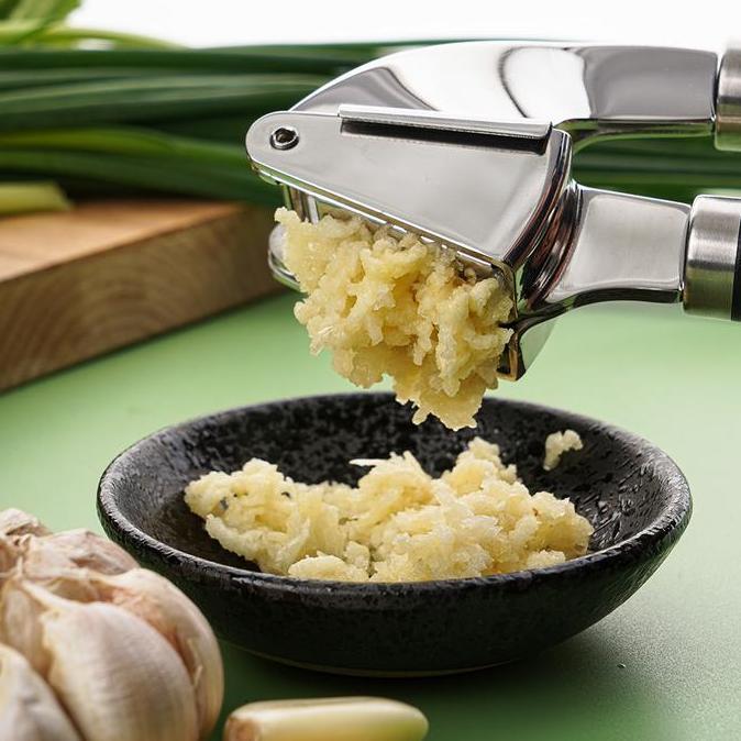 (PDH) PENGHANCUR BAWANG PUTIH STAINLESS / ALAT GEPREK BAWANG PUTIH